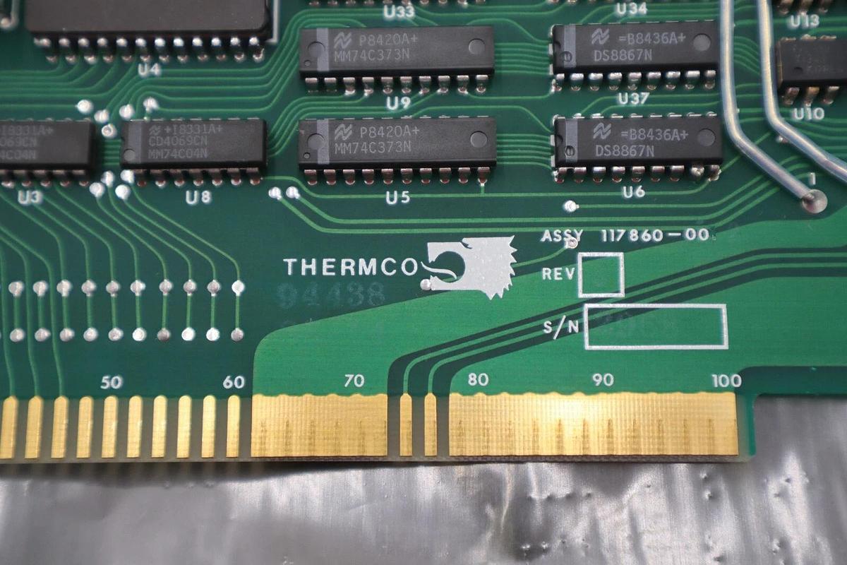 NEW THERMCO 117860-001 REV Gas Control Board PCB STOCK #2713