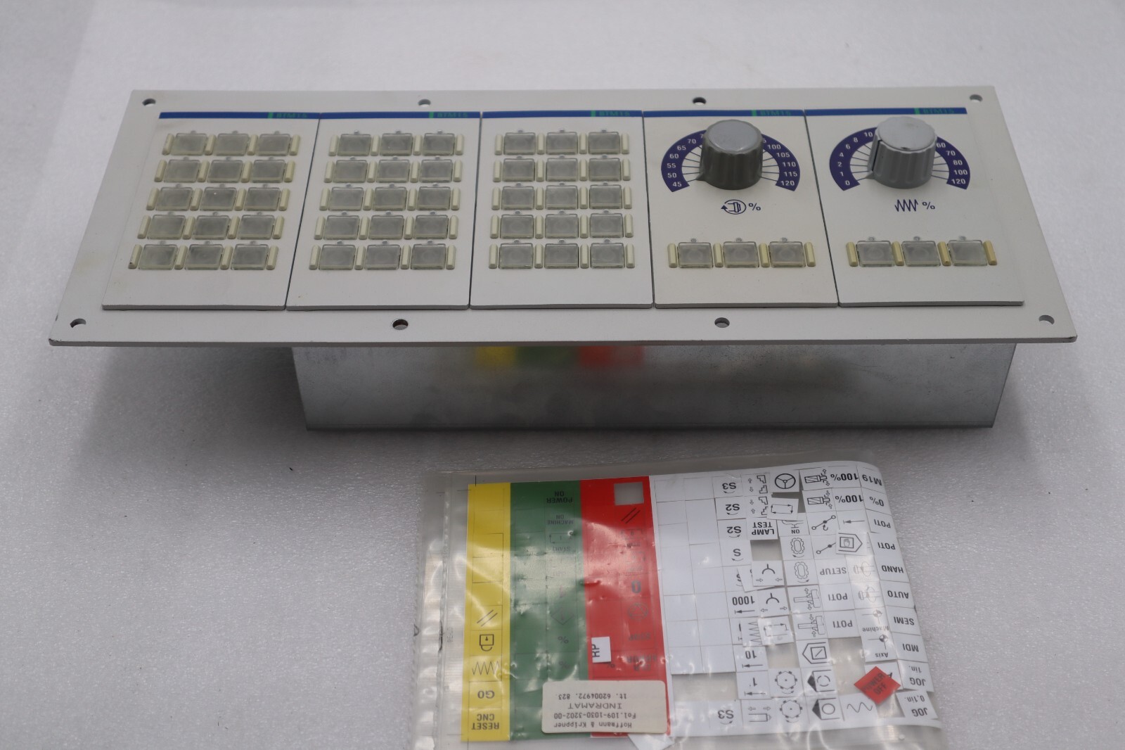 Used INDRAMAT 109-0912-4B10-01 BOARD IBS1 INDRAMAT #830A
