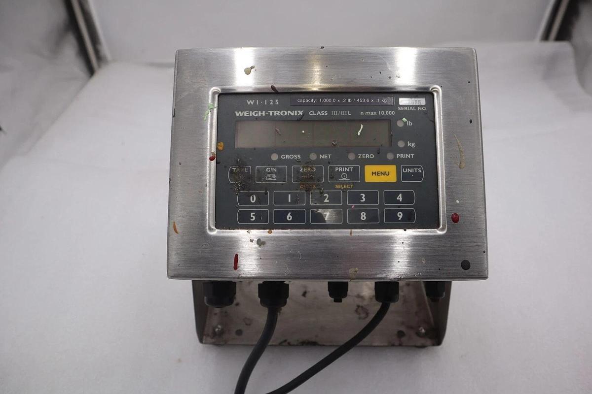 Used Avery Weigh-Tronix WI-125LED USED-Stainless Housing STOCK 4395