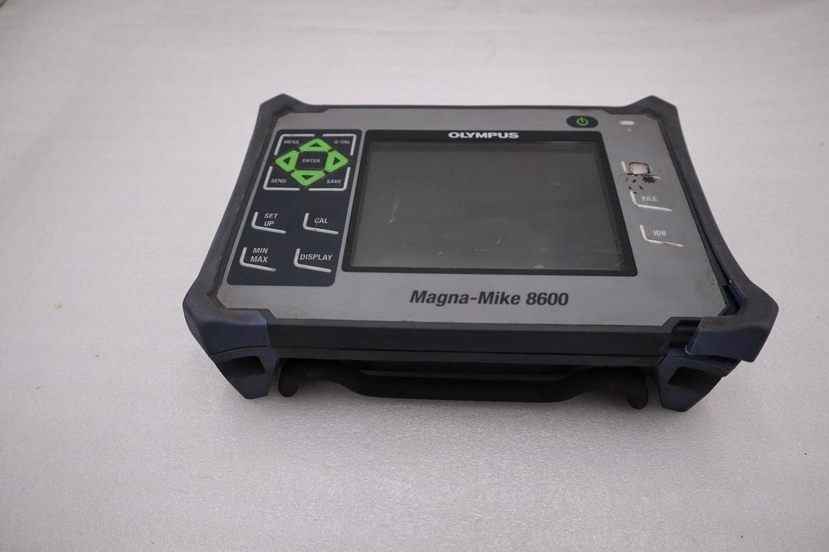 Used Olympus Panametrics Magna-Mike 8600 Magnetic Thickness Gauge STOCK H1392