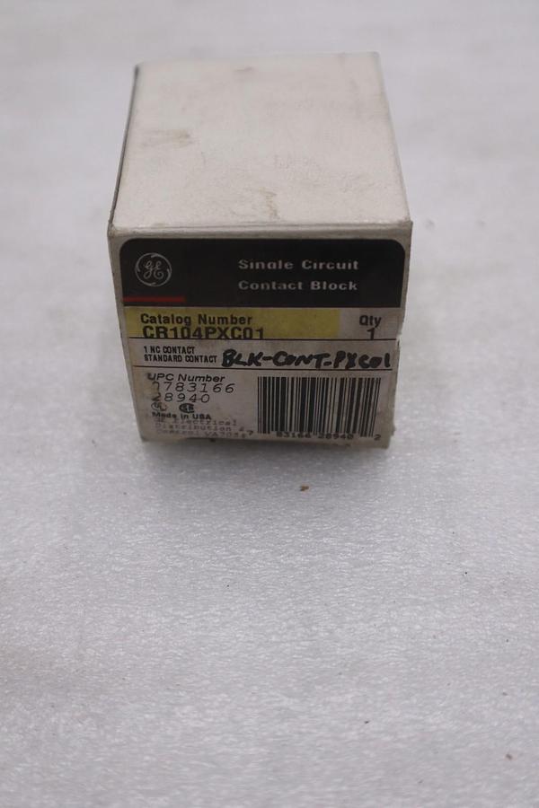 GE General Electric CR104PXC01 Contact Block NEW IN BOX STOCK GF-316A