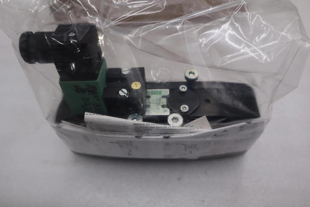 NEW ASCO SOLENOID SPRING VALVE 54301047-120/60 5/2 5 WAY 2 POSITION STK G10