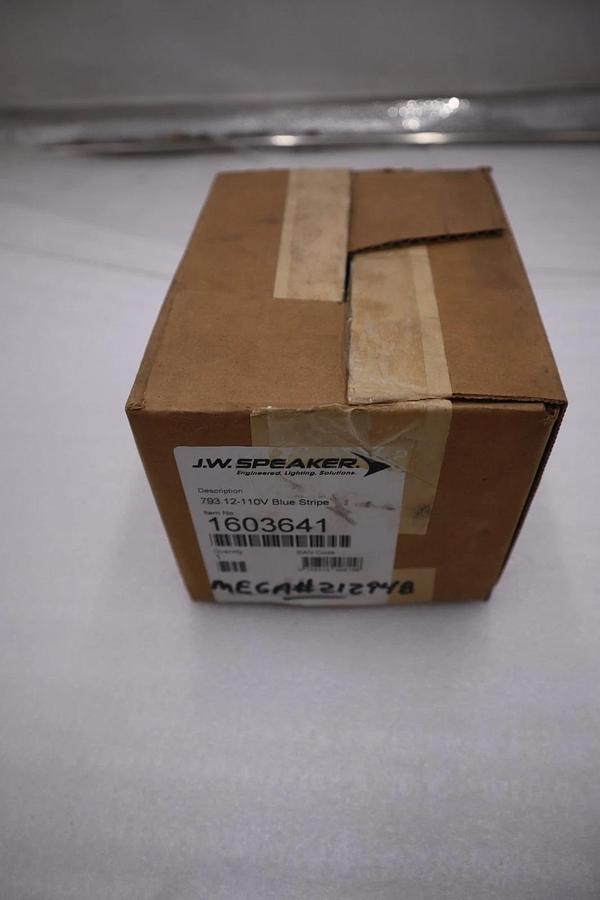 J.W. Speaker 1603641 793 12 110 V Blue Stripe - STOCK GF253A
