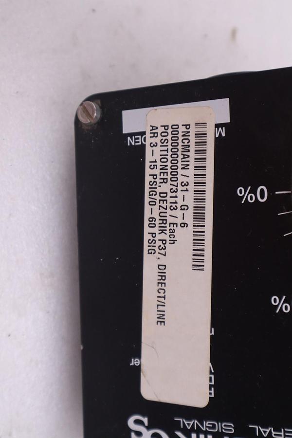 Used GS DEZURIK STOCK #3573A
