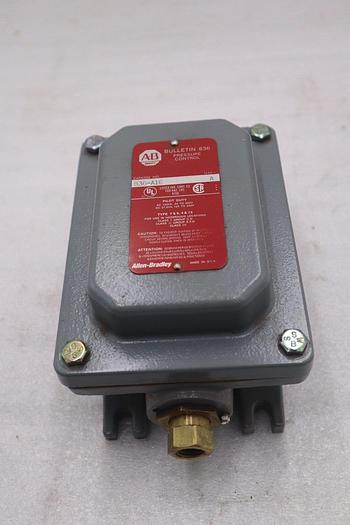 ALLEN BRADLEY 836-A1E PRESSURE CONTROL COMMANDE A PRESSION STOCK 4583