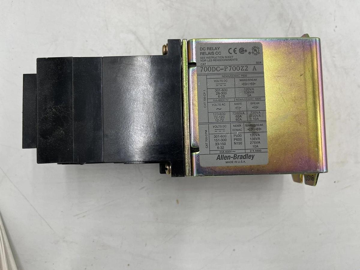 Used Control Relay 700DC-P700Z2 Allen-Bradley 700DCP700Z2 NEW IN BOX STOCK 1474