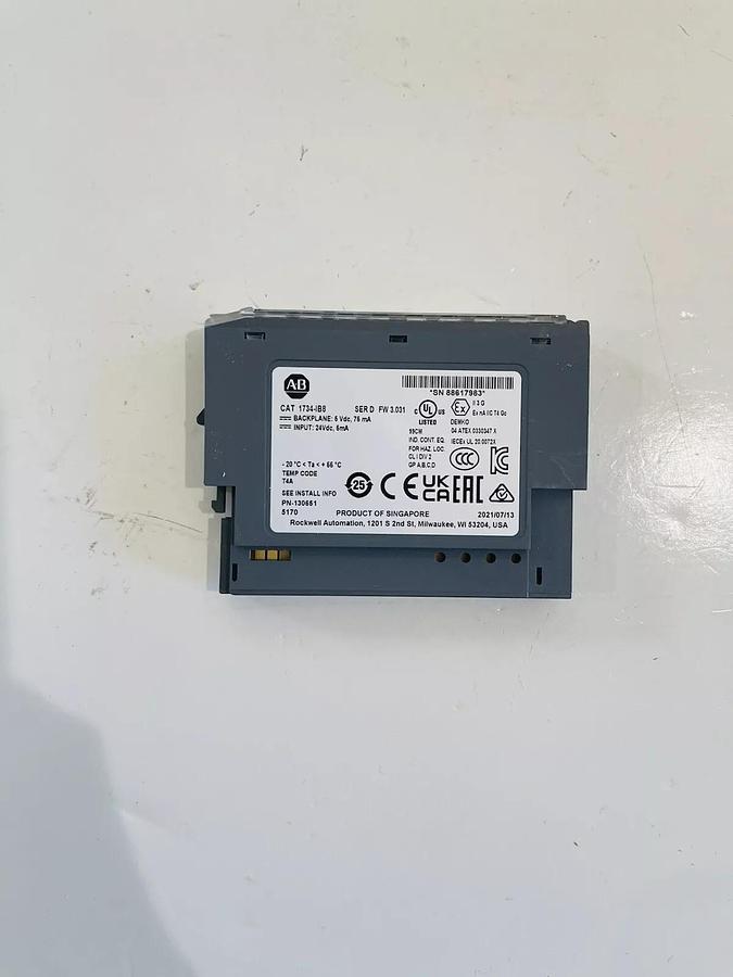 Allen Bradley 1734-IB8/D Point I/O Input Module 24VDC #K-960