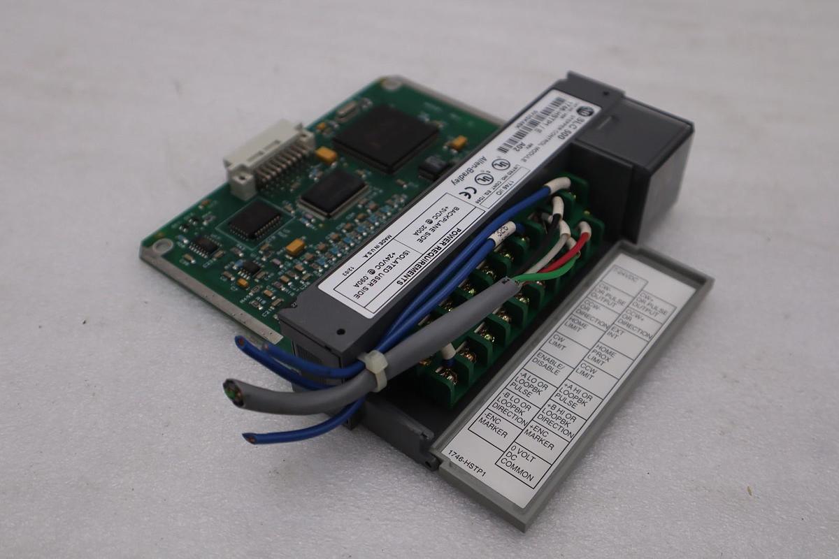 Used AB ALLEN BRADLEY 1746-HSTP1 SER E STEPPER CONTROL MODULE STK 5354