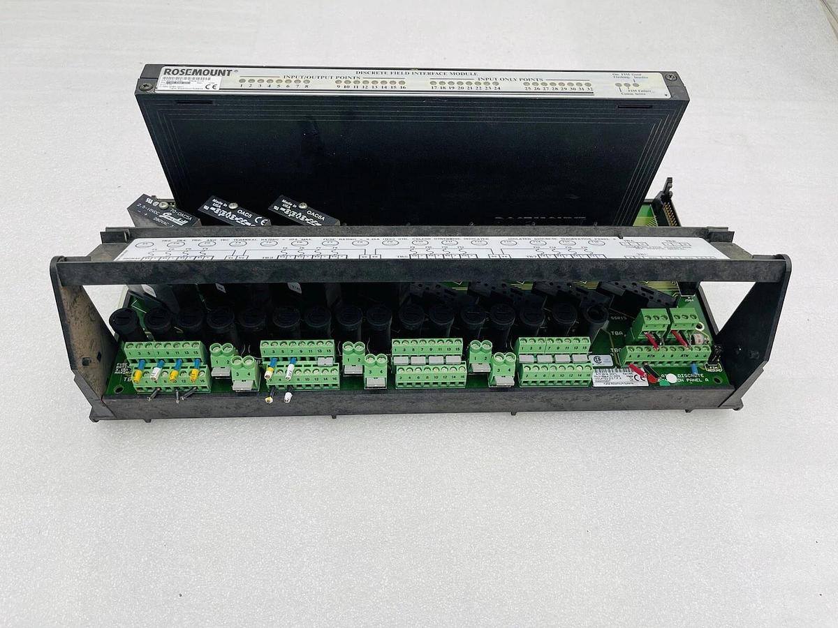 Used Fisher-Rosemount 01984-4121-0002 Isolated Discrete Termination Panel A #2321