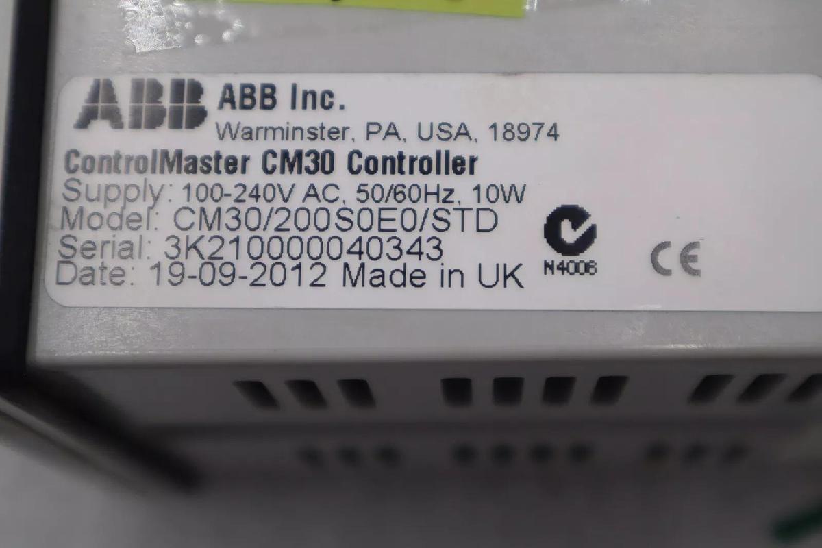 Used ABB CONTROLMASTER CM30 CONTROLLER #K-419