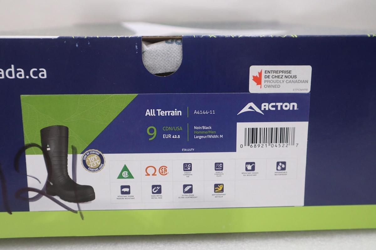 ACTION All Terrain 15" Composite Toe Rubber Work Boots A4144-11 - STOCK GF946