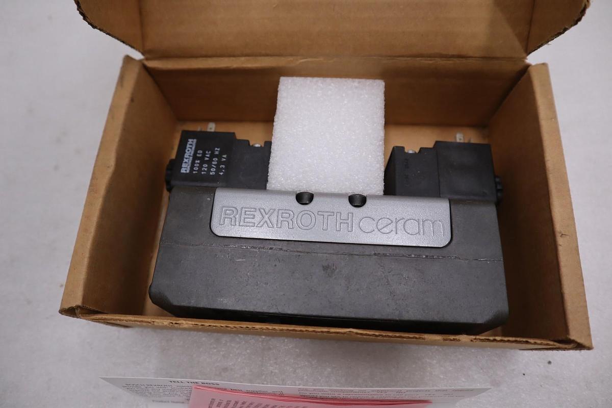 REXROTH GS-020062-02424/ R432006156 120VAC 150PSI - STOCK GF198A