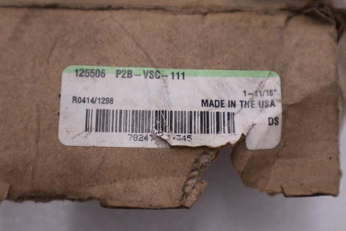 NEW DODGE 125506/ PSB-VSC-111 Ball Bearing Pillow Block STOCK H1022A