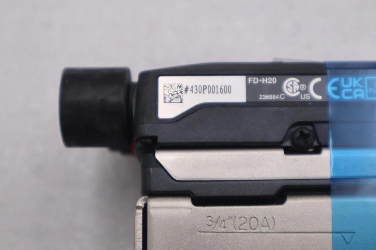 Used KEYENCE FD-H20 Clamp On Flow Meter 1/2” & 3/4 Pipe - STOCK 1415CC