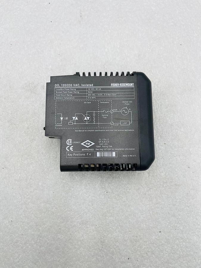 Used EMERSON DELTAV KJ3001X1-BH1 120/230VAC NSNP #K-2619