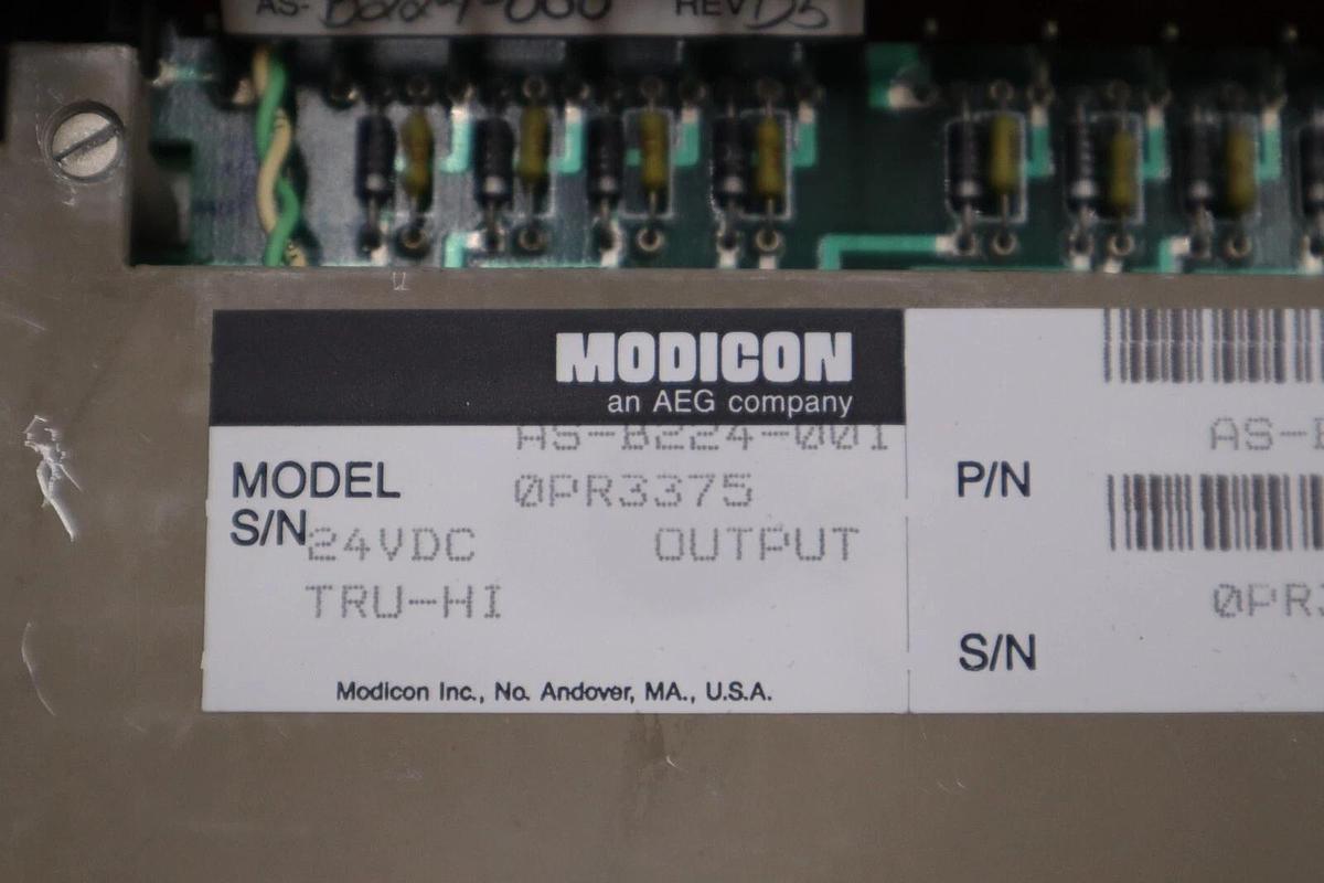 Used NEW IN BOX MODICON SCHNEIDER ELECTRIC AS-B224-001 TRU-HI OUTPUT STOCK G282