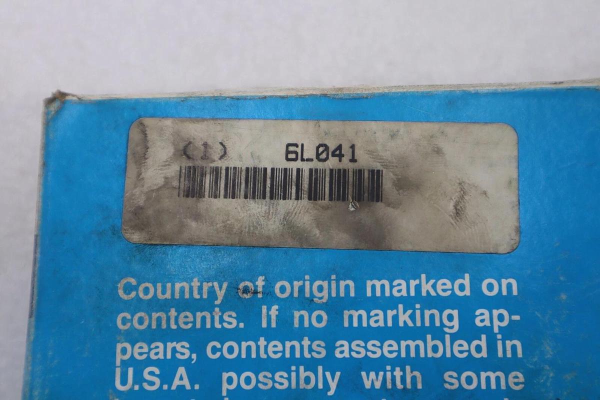 Used NTN Bearings 6L041 Radial Ball Bearing Double Shielded STOCK B-1127