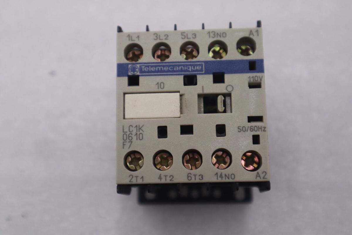 Used TELEMECANIQUE LC1K0610F7 CONTACTOR #K-3632