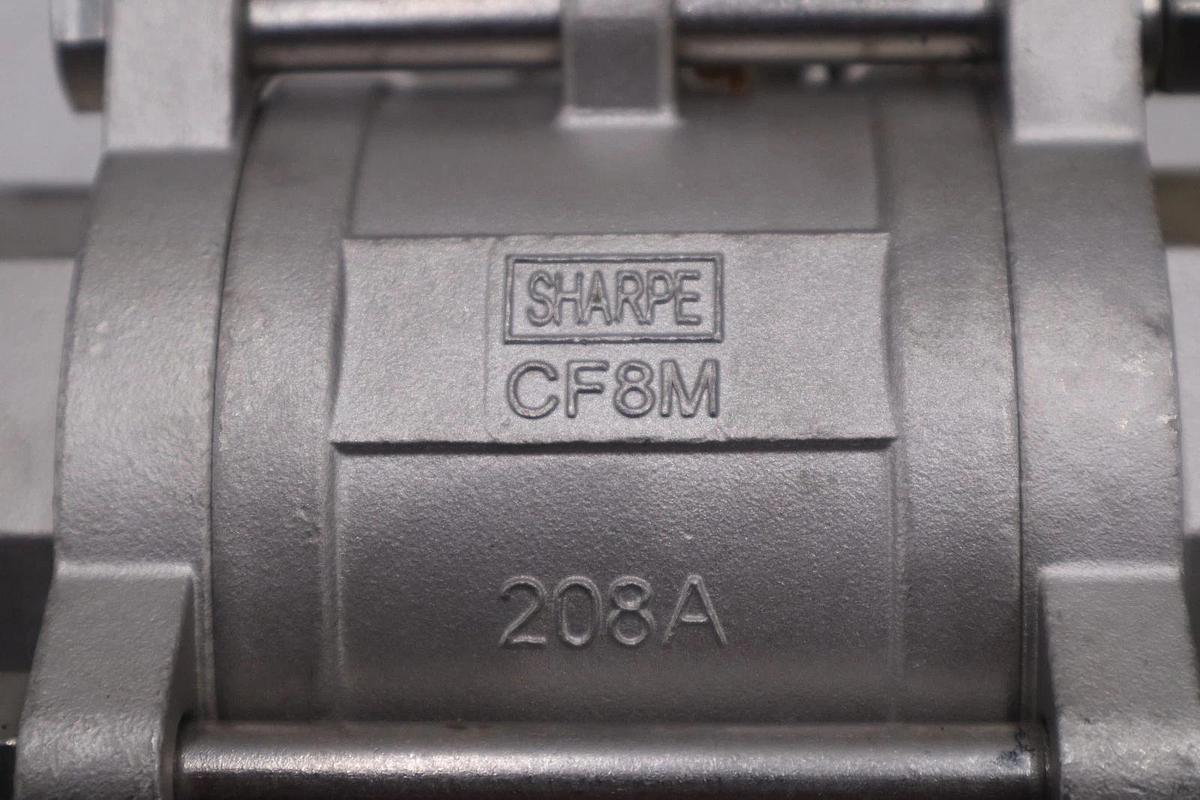 Used Sharpe 53036 Series 208 Ball Valve CF8M 1000 C.W.P - STOCK GF537