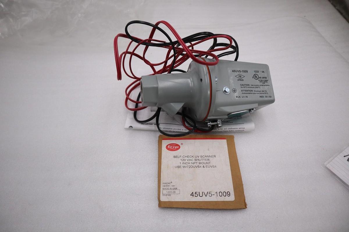Used Fireye 45UV5-1009 UV Scanner NEW OPEN BOX STK GF145