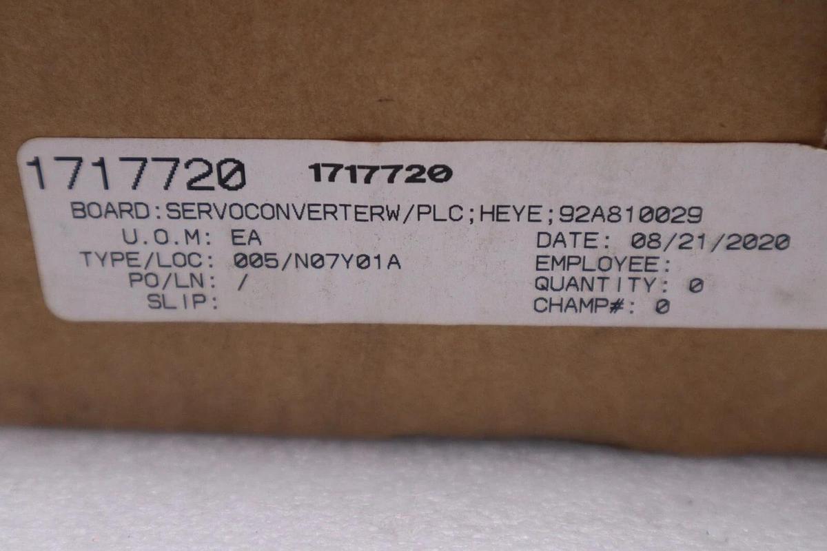 Used HEYE INTERNATIONAL SERVOUMRICHTER 4A / 92A810029 REPL KIT ND31 TO ND51 #H175