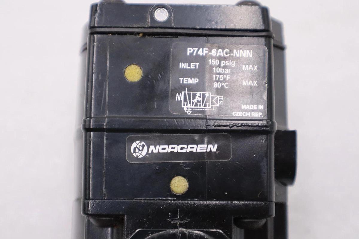 NORGREN P74F-6AC-NNN / P74F6ACNNN - NEW N0 BOX - STOCK H1504