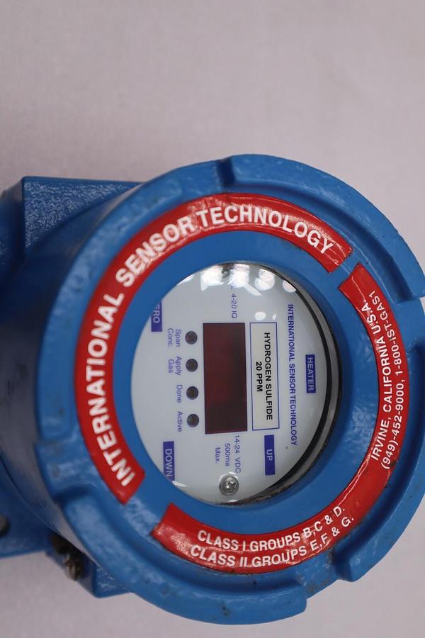 Used INTERNATIONAL SENSOR TECHNOLOGY 4-20 IQ Acetonitrile, Adalet XIHM Series #K-2260