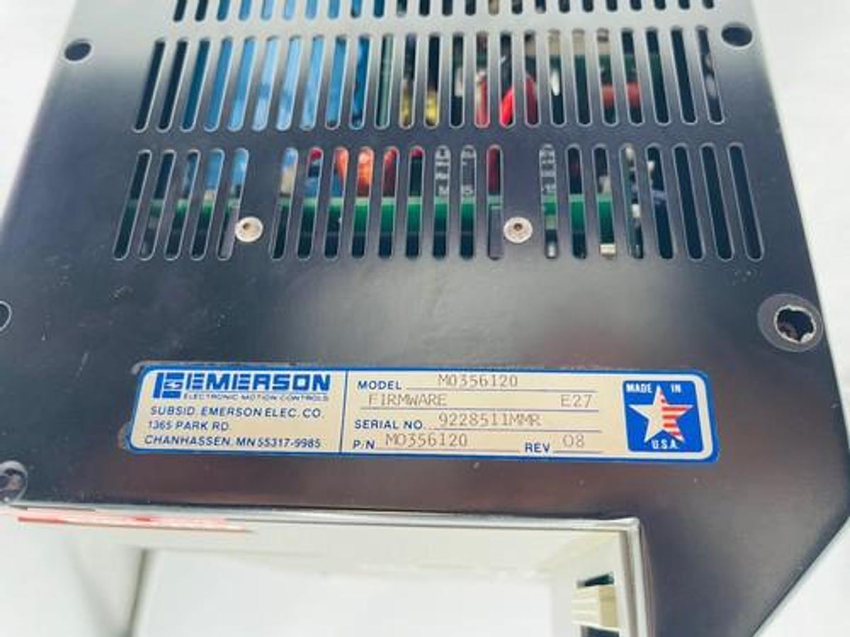Used Emerson M0356120 Motion Control Position Servo Drive STOCK 2277