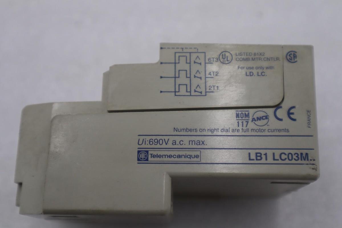 Used TELEMECANIQUE LB1-LC03M MODULE STOCK #K-3625