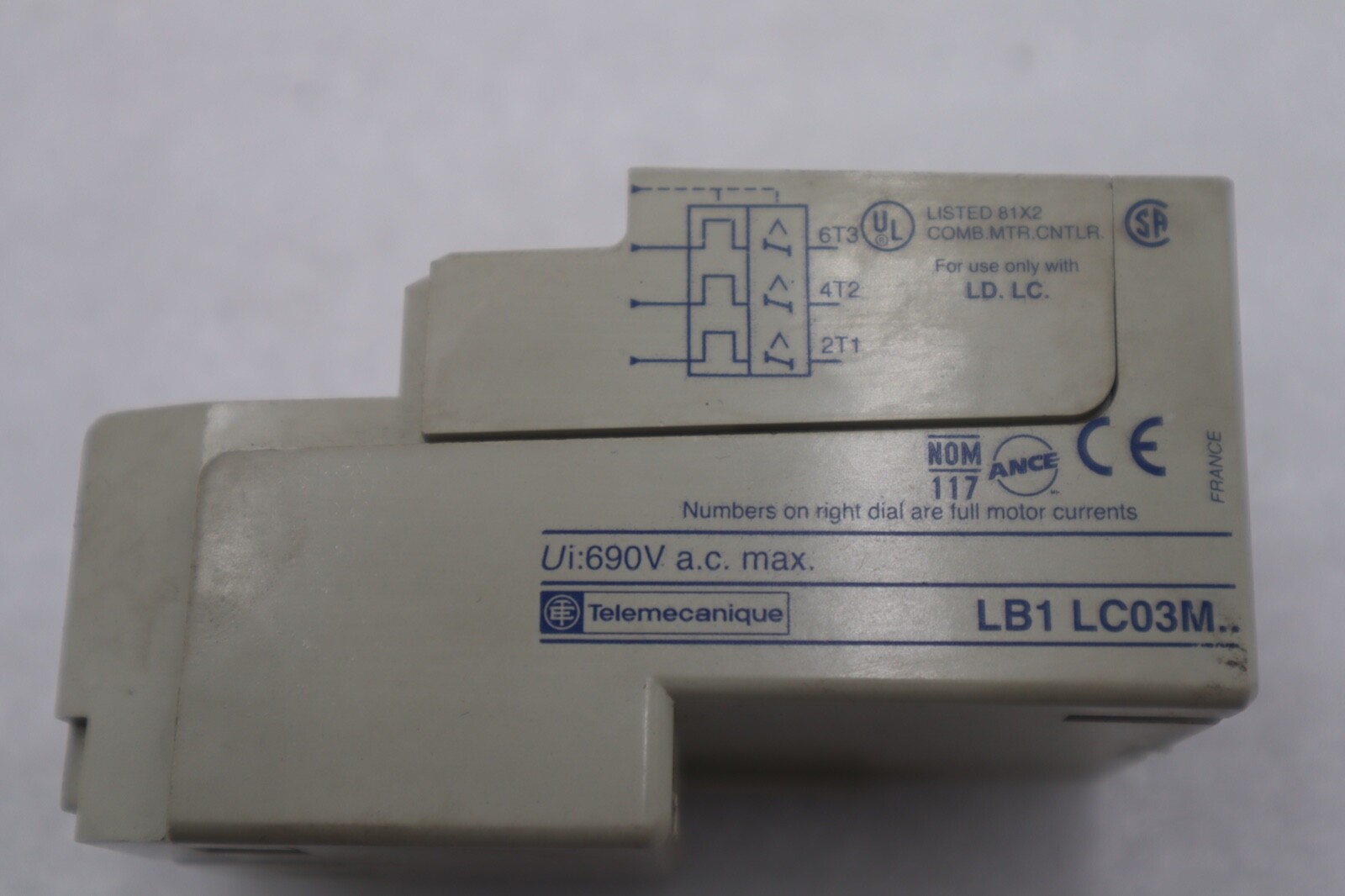 Used TELEMECANIQUE LB1-LC03M MODULE STOCK  #K-3625