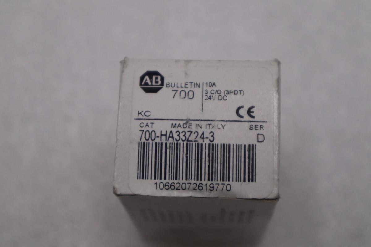 LOT OF 3 - ALLEN BRADLEY 700-HA33Z24-3 SERIES D RELAY STOCK H330