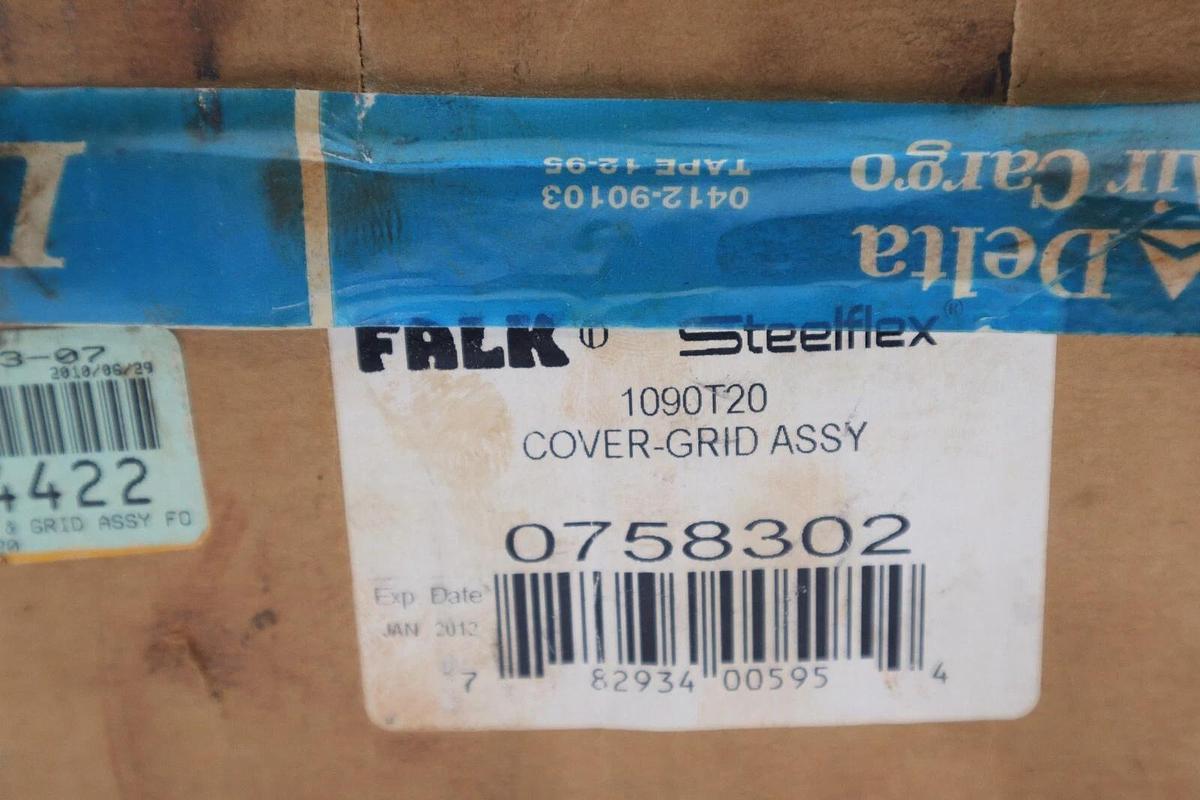 FALK 0758302 Cover-grid Assembly 1090T20 NEW STOCK 1743-A