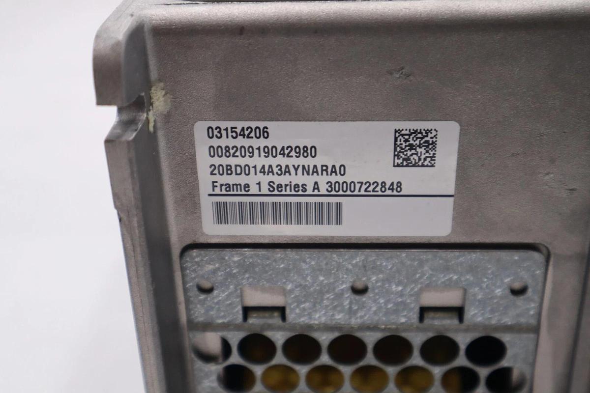 Used New Allen-Bradley PowerFlex 700 10 HP 20BD014A3AYNARA0 480 VAC FRN:3.002 1966