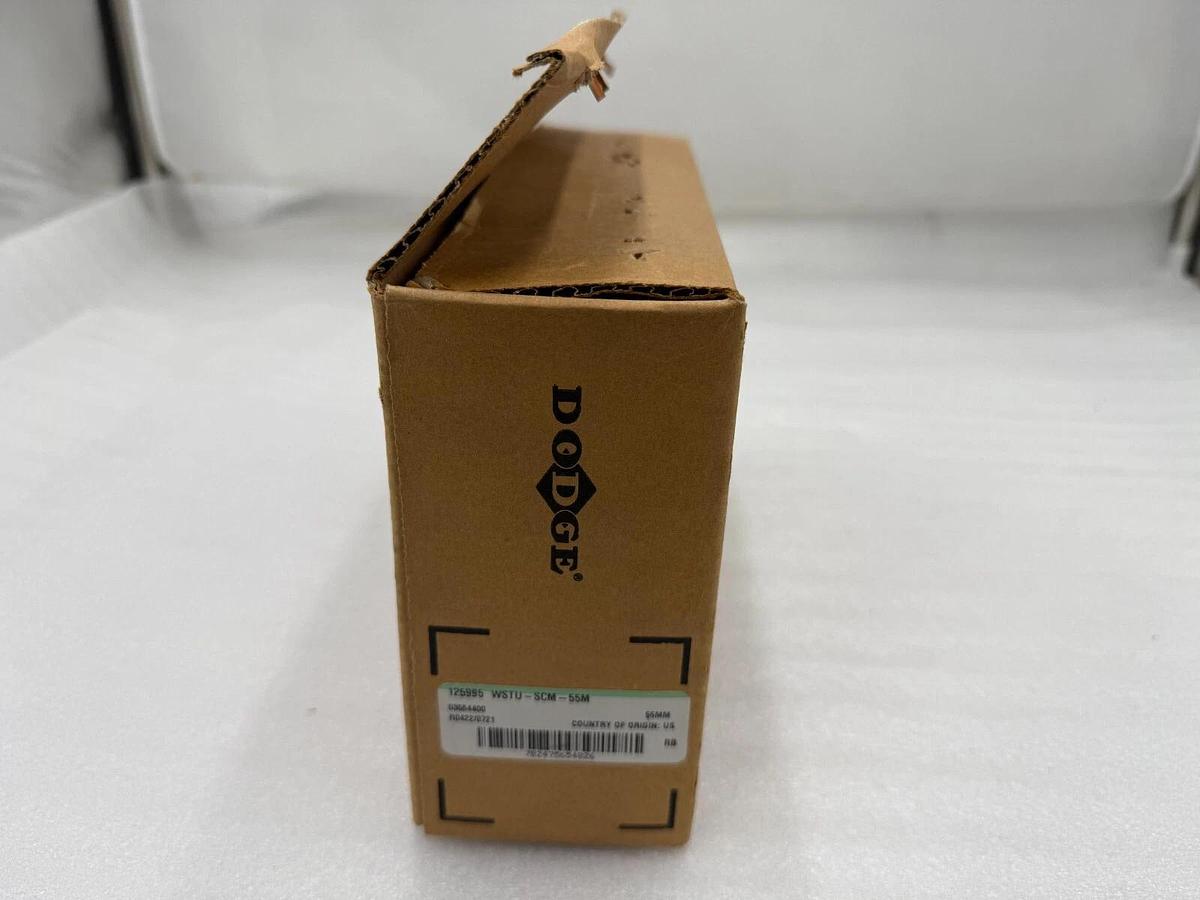 Used NEW DODGE WSTU-SCM-55M STANDARD BALL BEARING HOUSING 125995 #H706