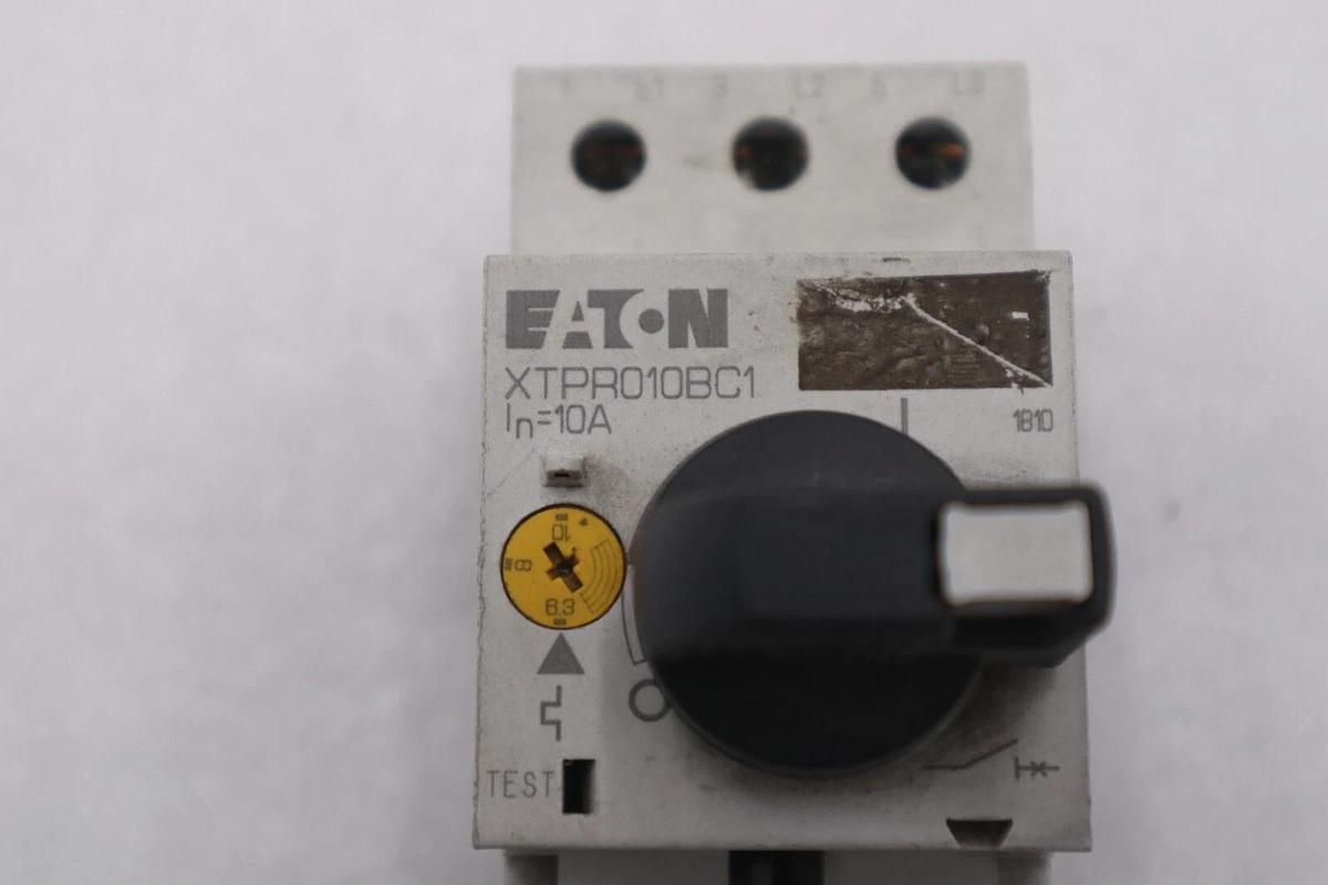 Used EATON  XTPR010BC1 Motor Protective Circuit Breaker STOCK K-3472