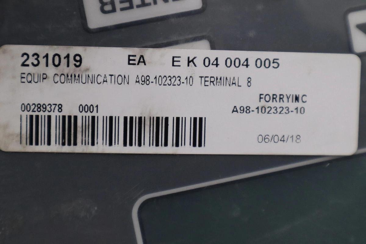 FORRY A98-102323-10 OPERATOR INTERFACE PANEL NEW STOCK G5A