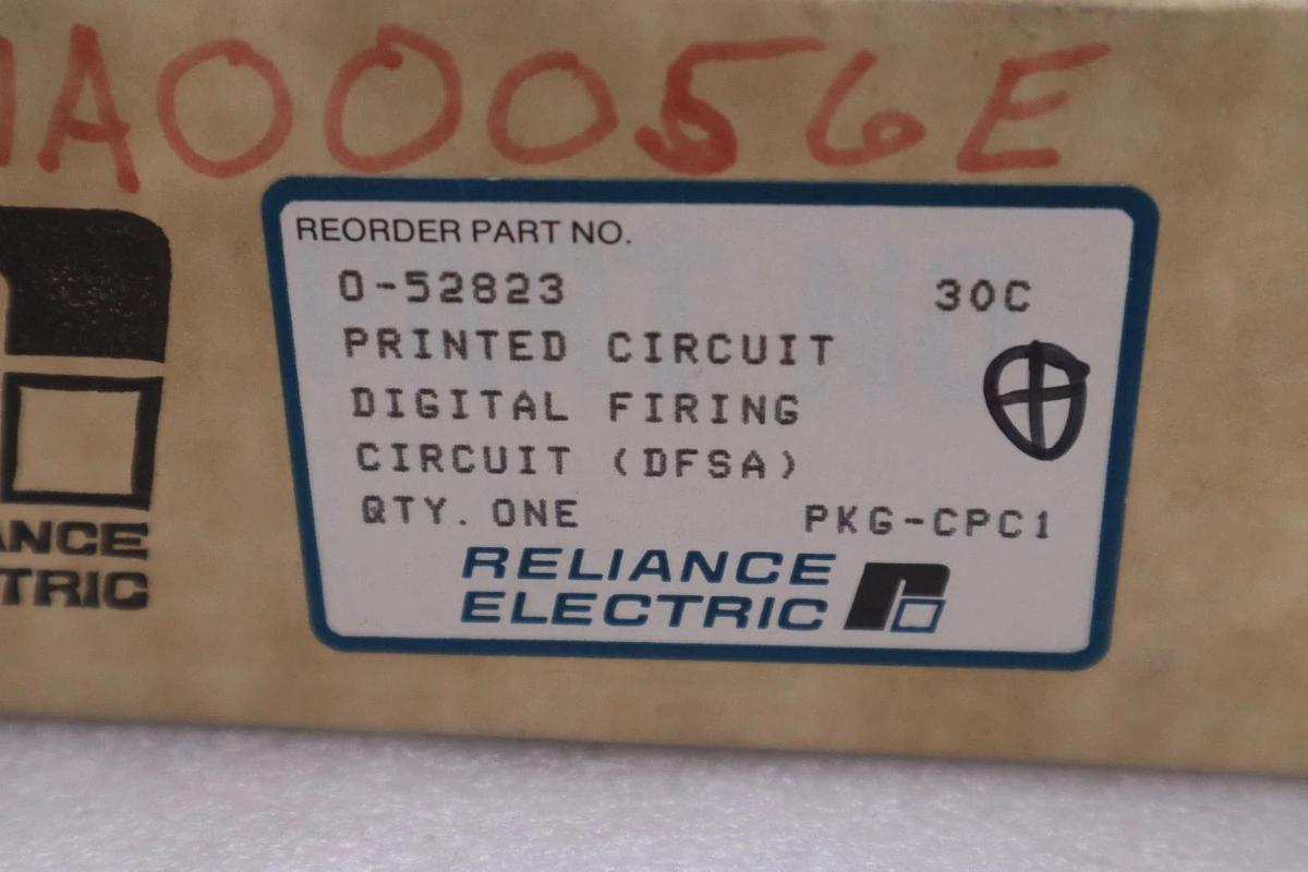 NEW OPEN BOX Reliance DFSA Digital Firing Circuit 0-52823 STOCK 821B