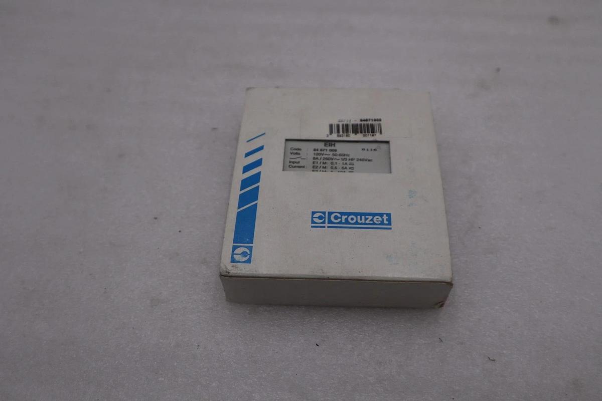 Used NEW Crouzet EIH 84 871 009 Current Control Relay STOCK L99C