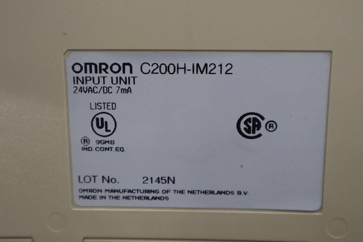 Used Omron C200H-IM212 Input Module STOCK K-449-A