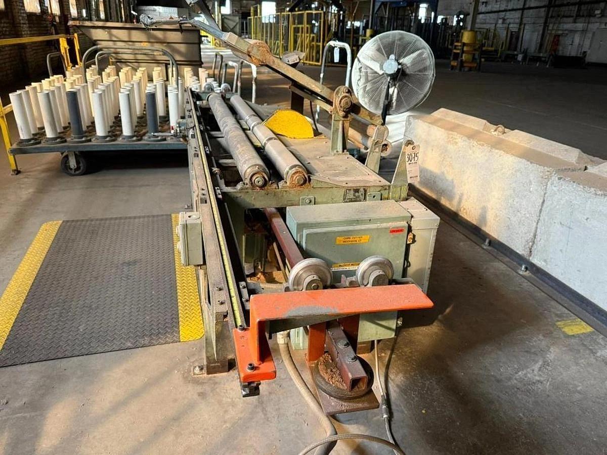 Used SONOCO CORE SAW CUTTER WITH GRIZZLY DUST COLLECTION SYSTEM