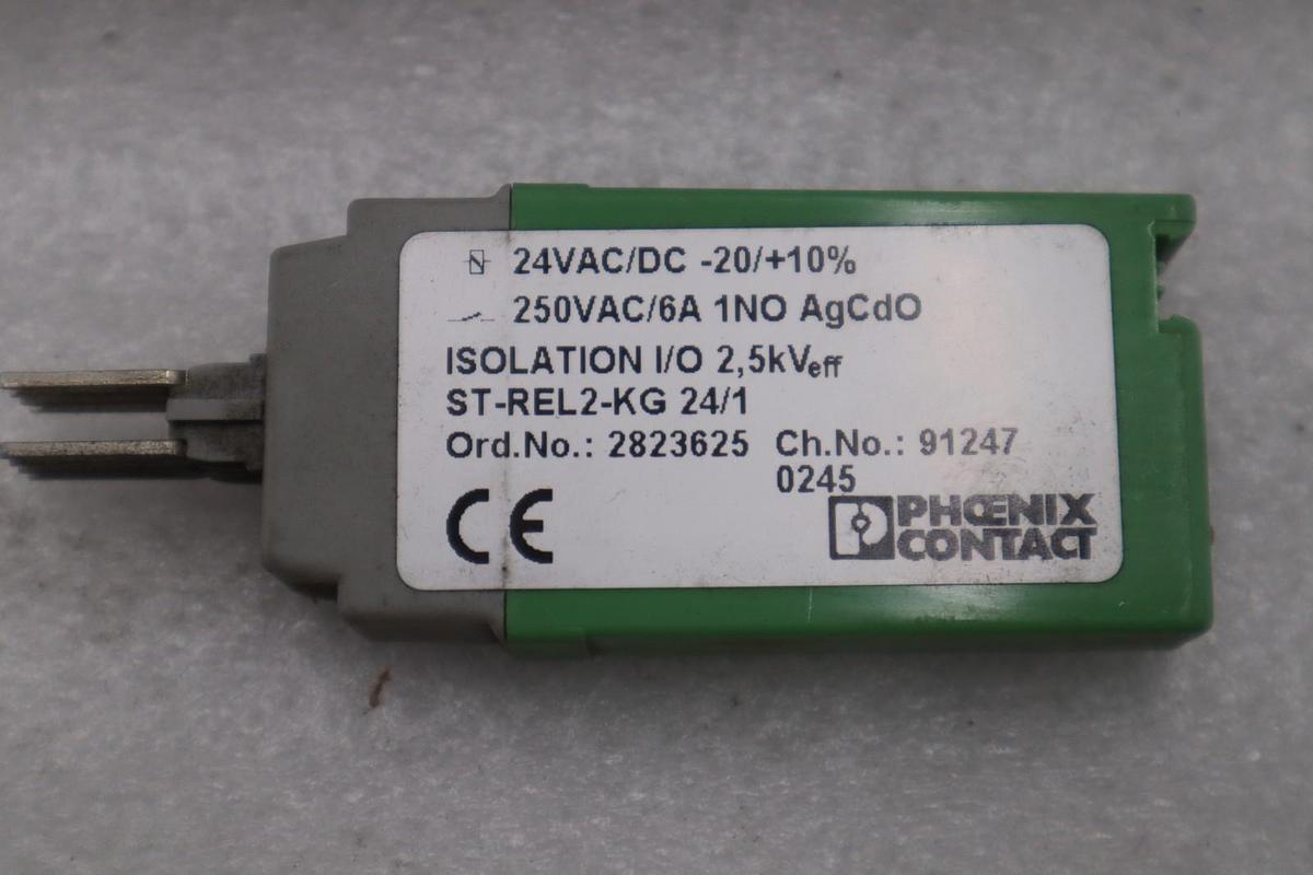 Used NEW OPEN BOX OF 8 PHOENIX CONTACT 2823625 ST-REL2-KG 24/1 STK K4027CC