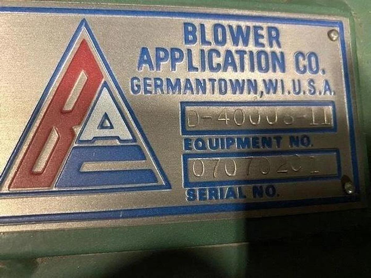 Used BLOAPCO D-40008-11 DIVERTER 8" BLOWER APPLICATION COMPANY
