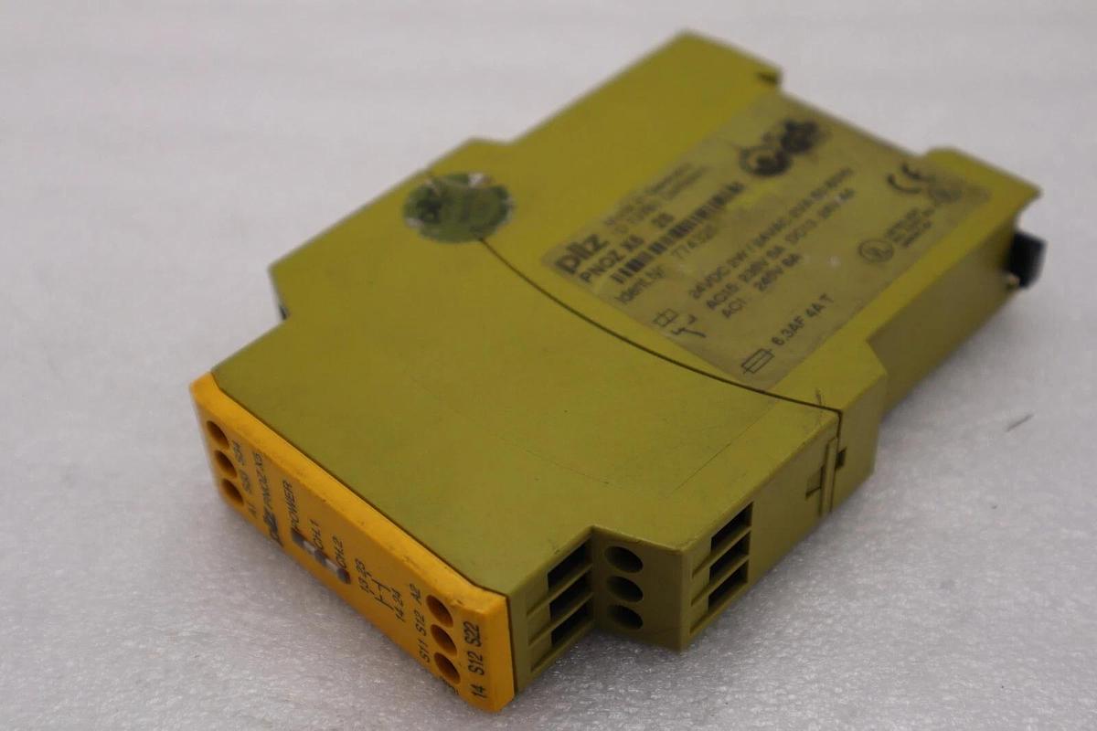 Used Pilz 774325 PNOZ-X5-24 SAFETY RELAY STOCK B-1578