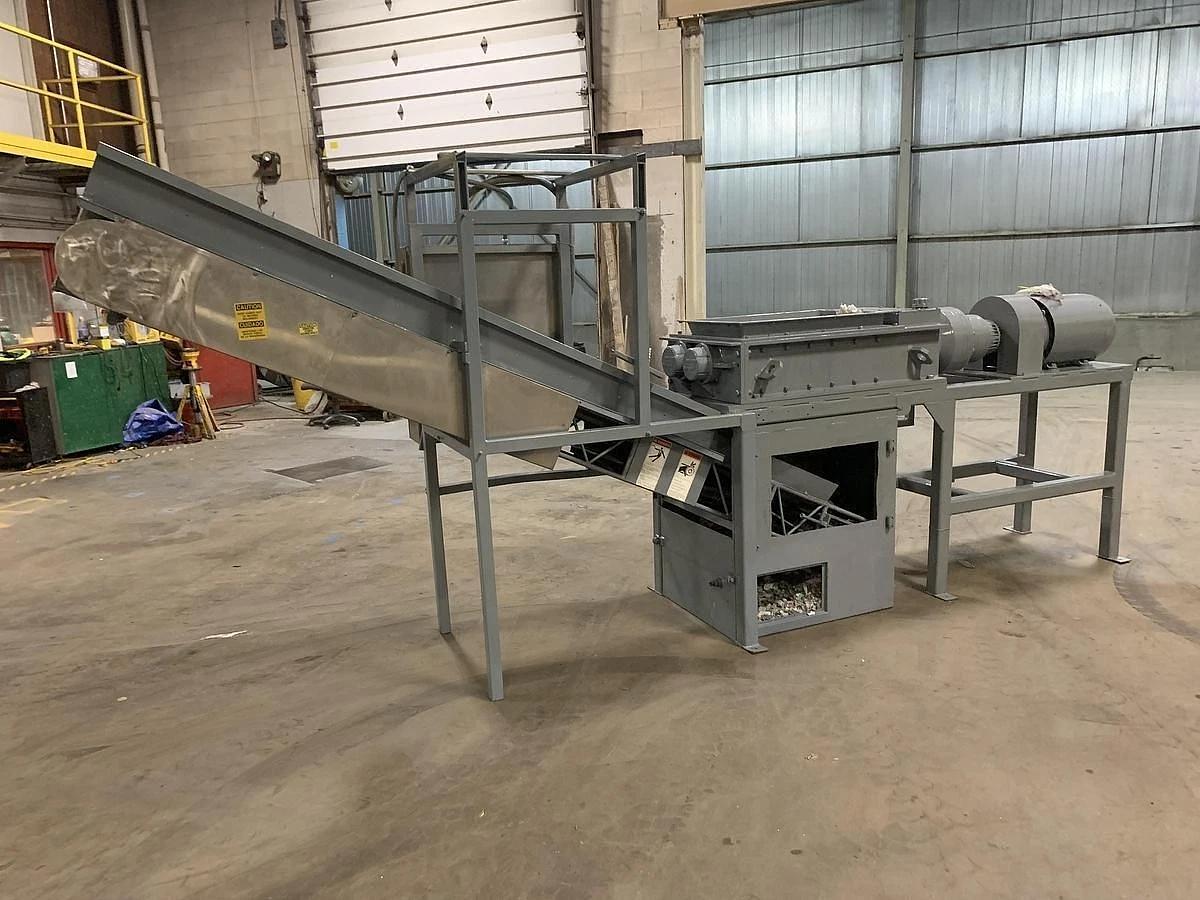 Used 25 HP SSI SHREDDER DUAL SHAFT SHREDDER