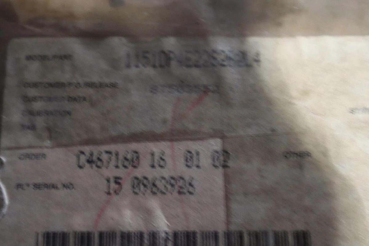 Used Rosemount 1151DP Diffeterntial Pressure Transmitter 1151dp4e22s2b2l4 Stock 1512