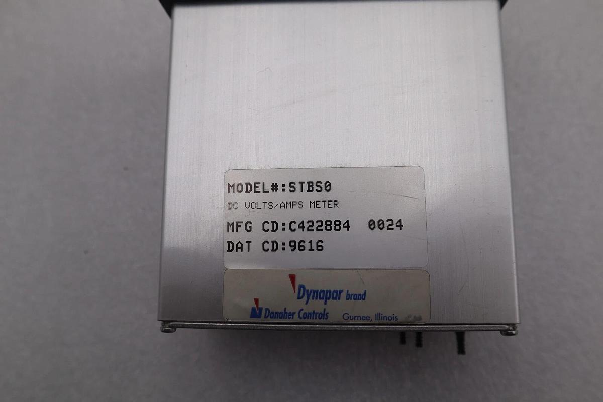 Used DYNAPAR STBS0 PANEL METER STOCK 4300