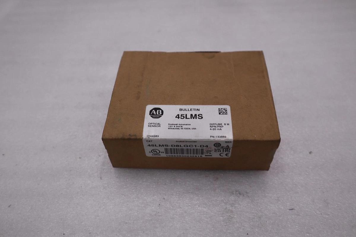 NEW SEALED 45LMS-D8LGC1-D4 ALLEN BRADLEY Laser Measurement Sensor STOCK K-3991CC