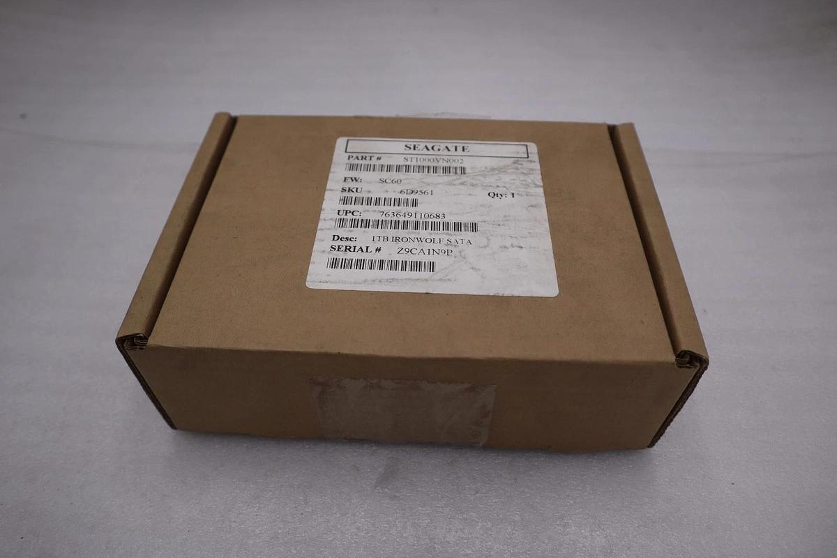 Used Seagate IronWolf 1TB Internal Hard Drive NAS HDD ST1000VN002 - STOCK GF-17A
