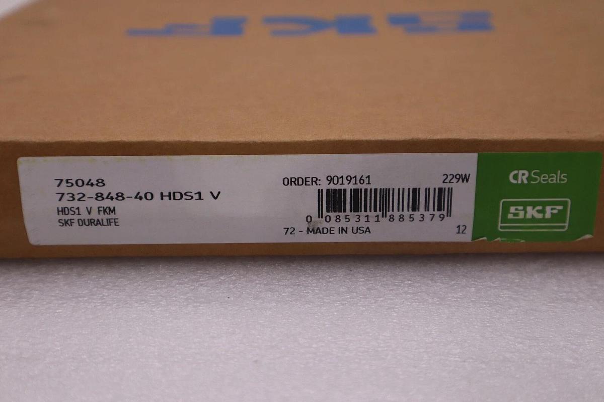Used SKF CR 75048 Radial Shaft Seal NEW IN BOX STOCK 3792A