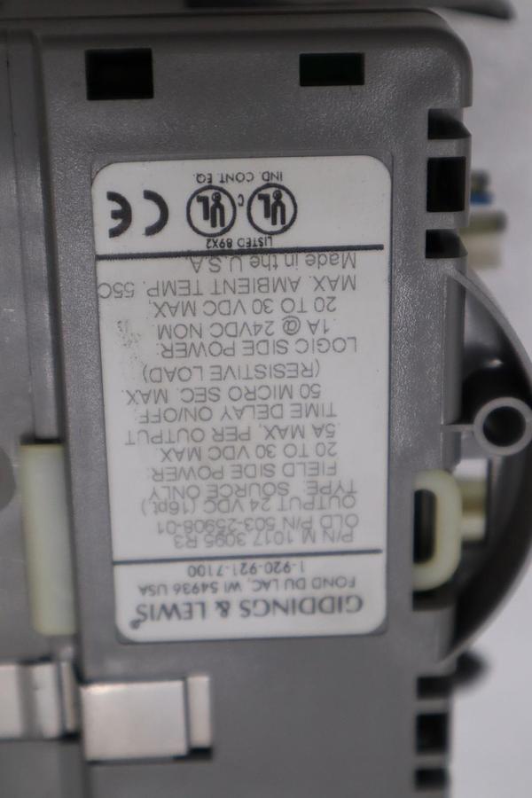 Used DANAHER MOTION M.1017.3095 R3 / M10173095 R3 GIDDINGS & LEWIS MODULE #6026